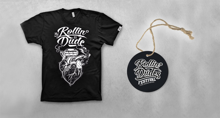 Rollin Dudes Shirt Edition Heart