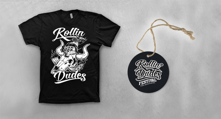 Rollin Dudes Shirt Edition Skull
